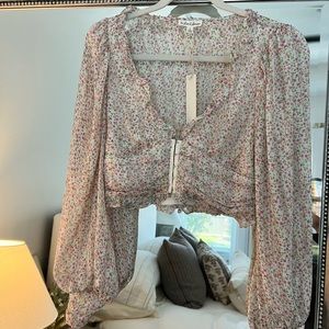 For Love & Lemons crop top